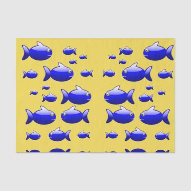 Decorative tissue paper Fish (Front)