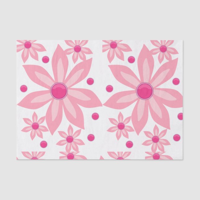 Decorative tissue paper floral (Front)