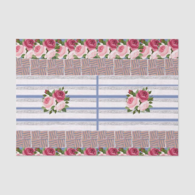 Decorative tissue paper Floral (Front)