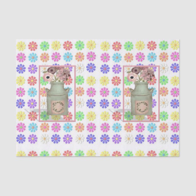 Decorative tissue paper Floral (Front)