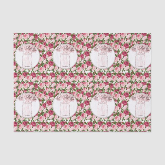 Decorative tissue paper Floral (Front)