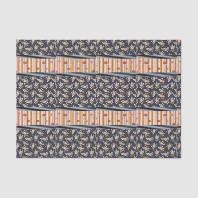 Decorative tissue paper Floral (Front)
