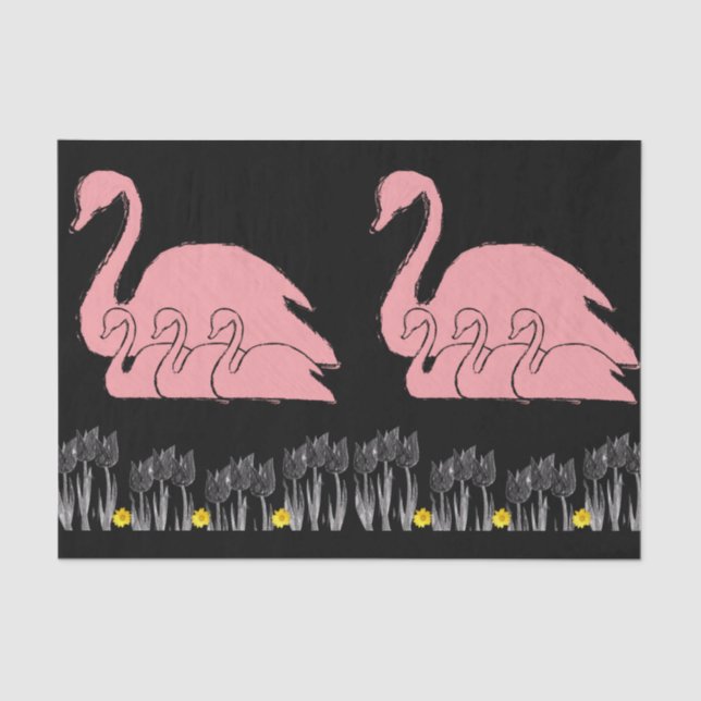 Decorative tissue paper Floral (Front)