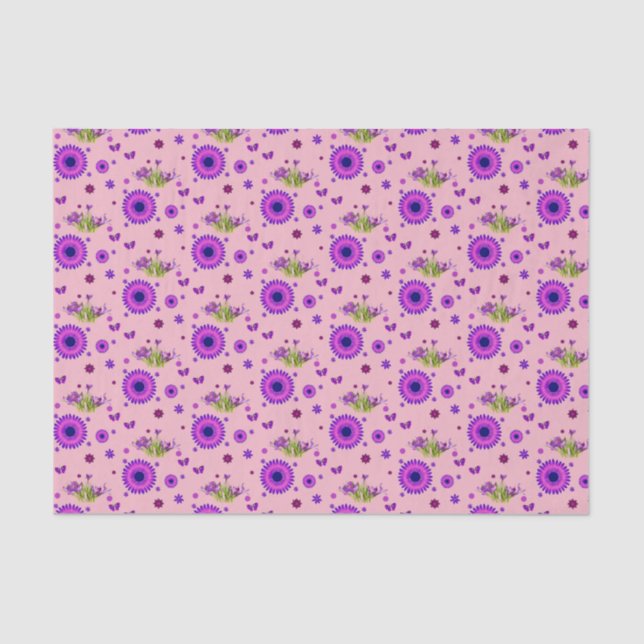 Decorative tissue paper Floral (Front)