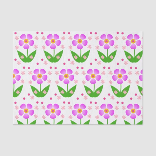 Decorative tissue paper floral (Front)