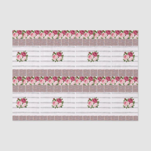Decorative tissue paper Floral (Front)