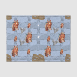 Decorative tissue paper Horse