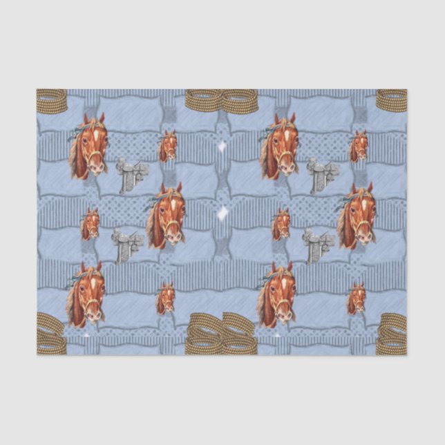 Decorative tissue paper Horse (Front)