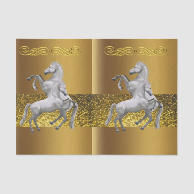 Decorative tissue paper Horse (Front)