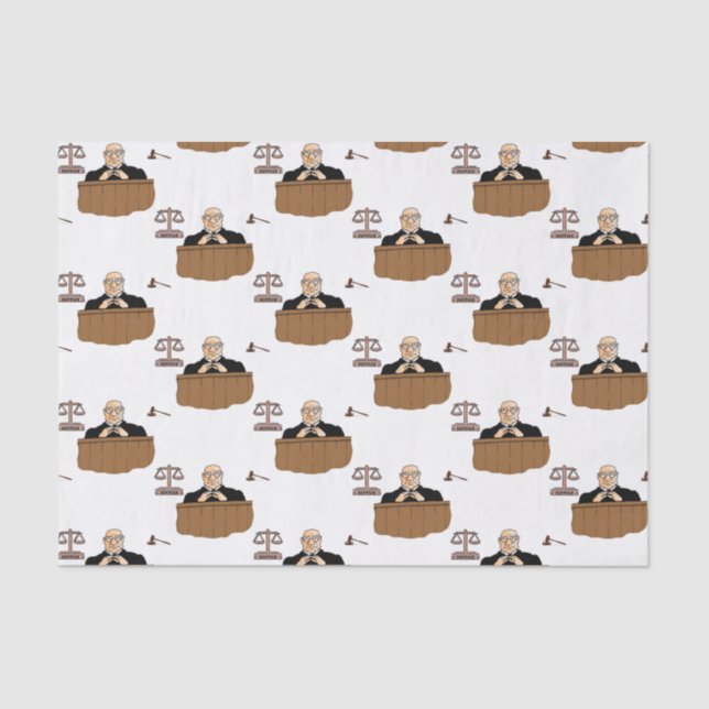 Decorative Tissue Paper Judge (Front)