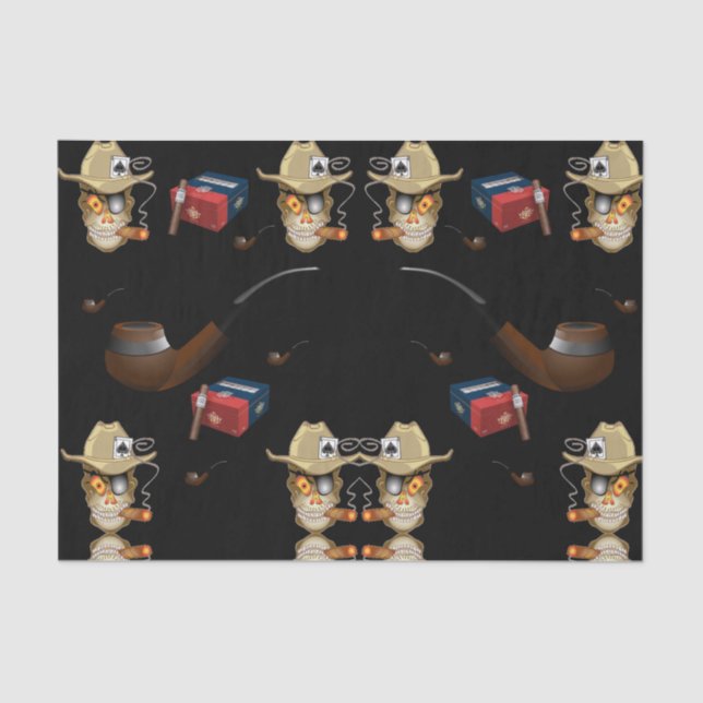 Decorative tissue paper mancave cigars (Front)