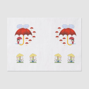 Decorative tissue paper Rain