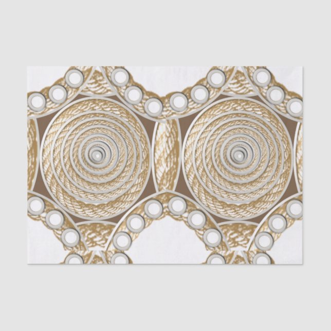 Decorative tissue paper Rope (Front)