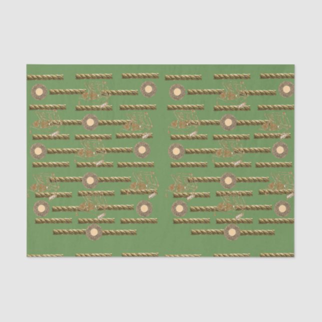 Decorative tissue paper Rope (Front)