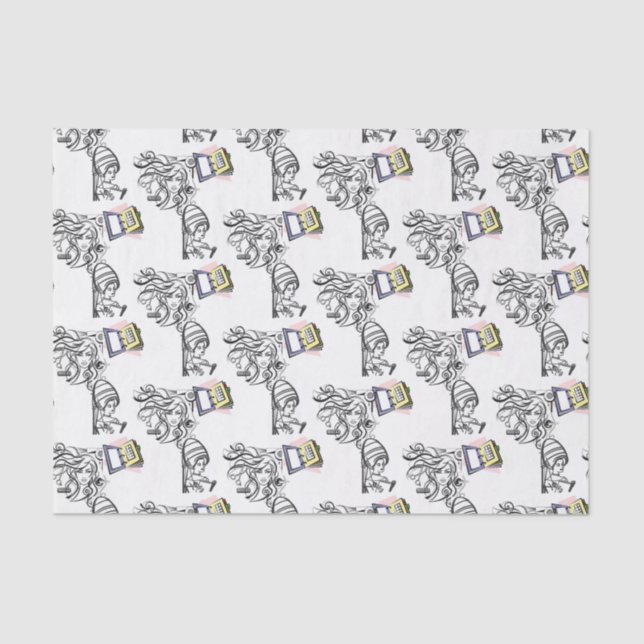 Decorative Tissue Paper Stylist (Front)