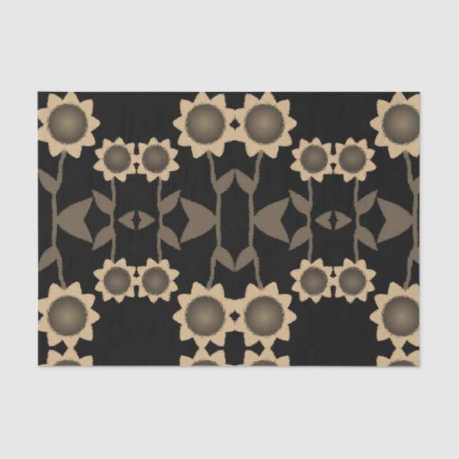 Decorative tissue paper Sunflower (Front)