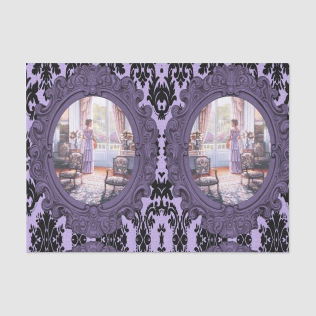 Decorative tissue paper vintage photos (Front)