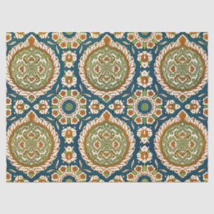 Decorative Vintage Arabic Floral Pattern Tissue Paper