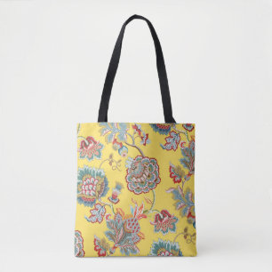 Decorative vintage seamless pattern. Traditional m Tote Bag