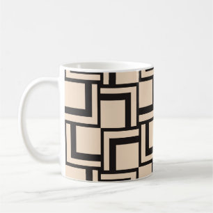 Decorative wallpaper design in shape. Vintage luxu Coffee Mug