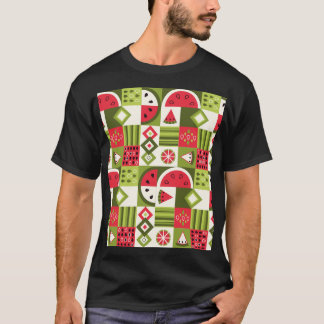 Decorative Watermelon Elements Art Print T-Shirt