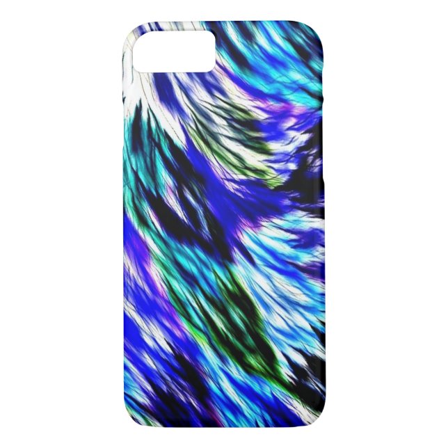 Decorative Wavy Abstract Case-Mate iPhone Case (Back)