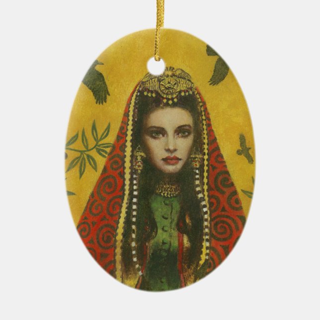 Decorative Witch Ornament (Front)