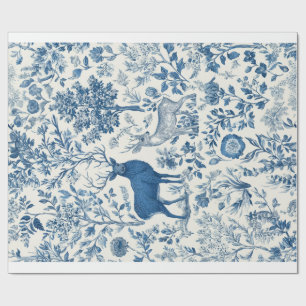 Decorative Wrap Paper Chinoiserie Forest Animals