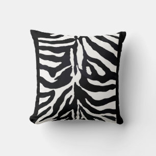 Decorative zebra pattern design texture nature cushion