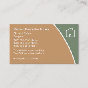 Decorator Business Cards