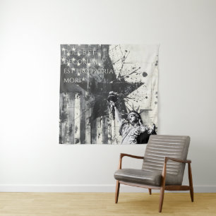 Decorum Est Pro Patria Mori Patriotic Liberty Art Tapestry
