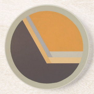 DecoSphere coaster (tangerine)