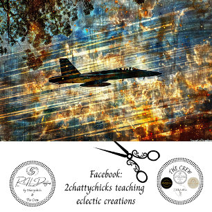 Decoupage 250th Veterans Aviation Pilots Tissue Paper