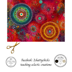 Decoupage Aboriginal Australian Radiant Circles Tissue Paper
