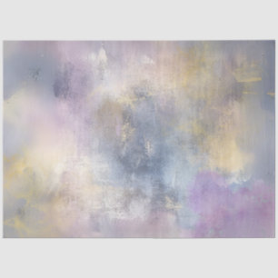 Decoupage Abstract Pastel Hues Faux Finish Tissue Paper