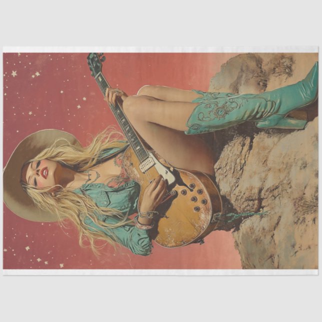 Decoupage Artist Alizabeth the Content Creator Tissue Paper (Front)