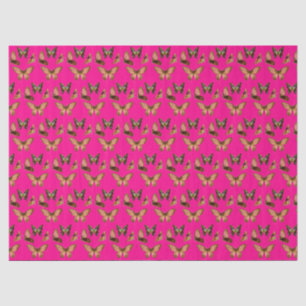 Decoupage Butterfly Purple Custom Tissue Paper