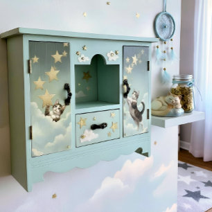 Decoupage Celestial Kitten Tissue Paper