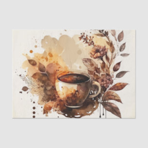 Decoupage crafters coffee lovers  tissue paper