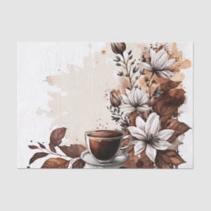 Decoupage crafters coffee lovers  tissue paper