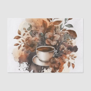 Decoupage crafters coffee lovers  tissue paper