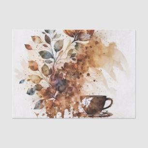 Decoupage crafters coffee lovers  tissue paper
