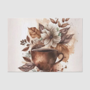 Decoupage crafters coffee lovers  tissue paper