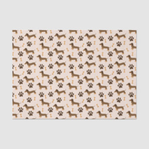 Decoupage Dachshund Dog Pet Animal Tissue Paper