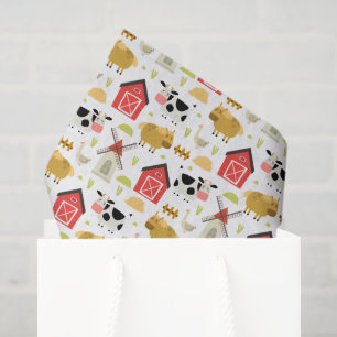 Decoupage Farm Tissue Paper