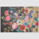 Decoupage Floral Fantasy Flowers Gold Black L 131