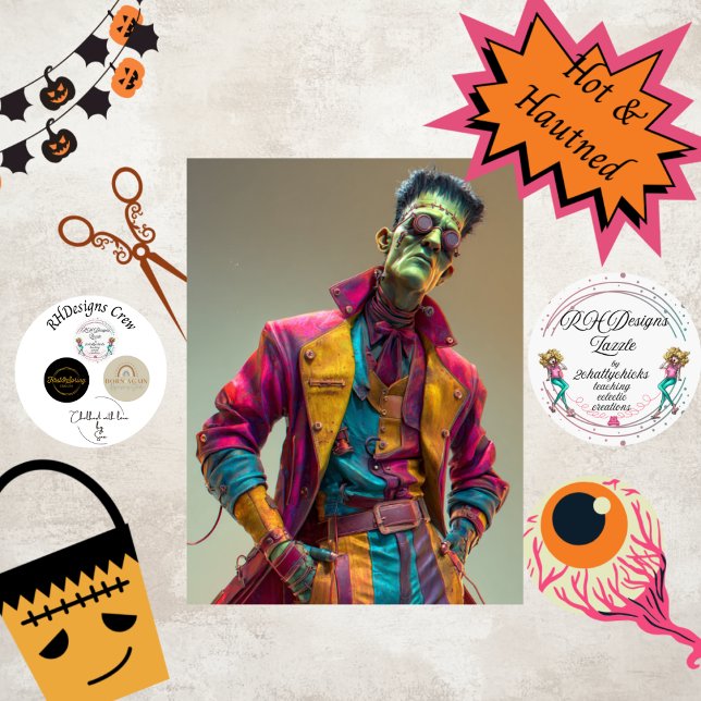 Decoupage Fonze Monster Glow UP HOT & Haunted  Tissue Paper (Creator Uploaded)