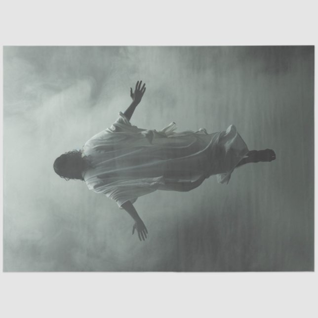 Decoupage He Is Risen Easter Sunday  Tissue Paper (Front)