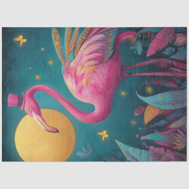 Decoupage Heather's Chasing Fireflies Love Story 2 Tissue Paper (Front)