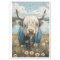 Decoupage Highland Cow Named Hamish